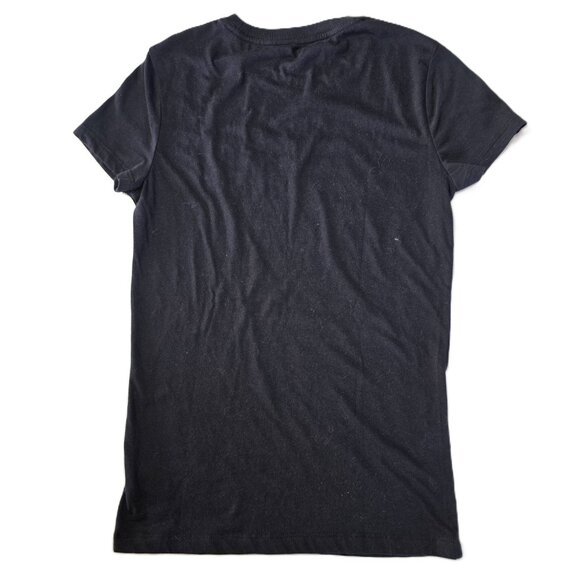 Aeropostale California Graphic Tee - Size Medium - Black T-Shirt Glittery - Picture 3 of 5